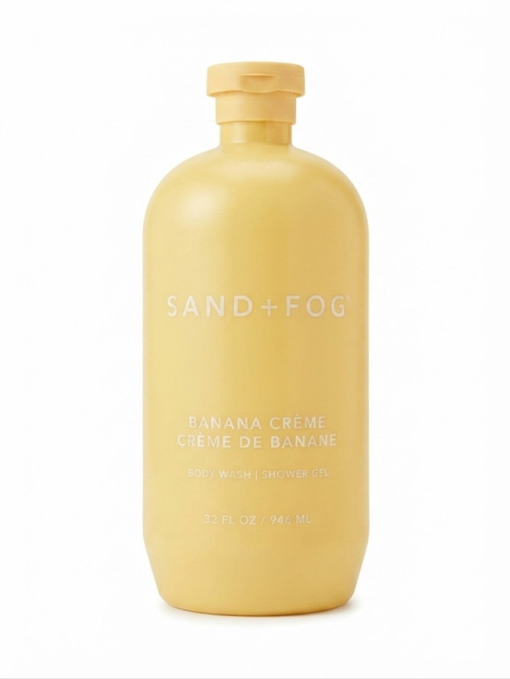 SAND+FOG Banana Crème Body Wash - Yellow